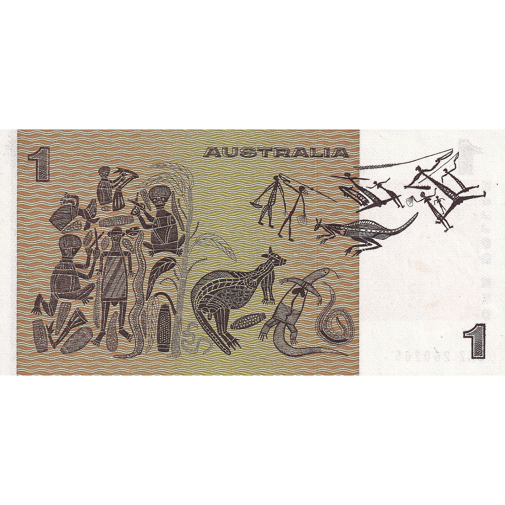 Australia, 1 Dollar, KM:37a, UNC(65-70)