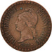 France, Dupré, Centime, 1849, Paris, EF(40-45), Bronze, KM:754, Gadoury:84