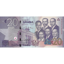 Ghana, 20 Cedis, 2007-07-01, UNC(65-70)