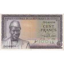 Guinea, 100 Francs, 1960, 1960-03-01, KM:13a, UNC(65-70)
