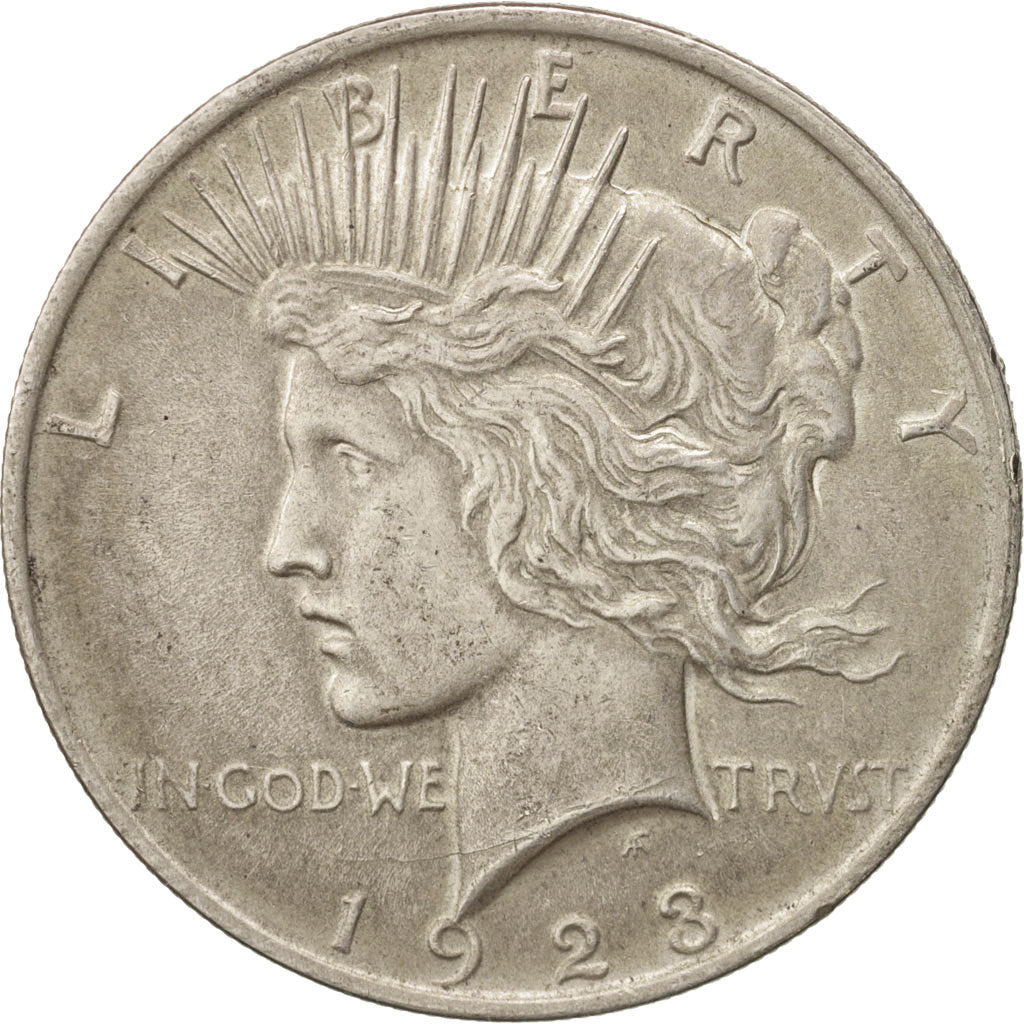 United States, Peace Dollar, 1923, Philadelphia, EF(40-45), KM 150