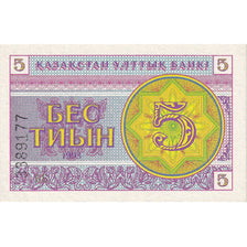 Kazachstan, 5 Tyin, 1993, KM:3, NIEUW