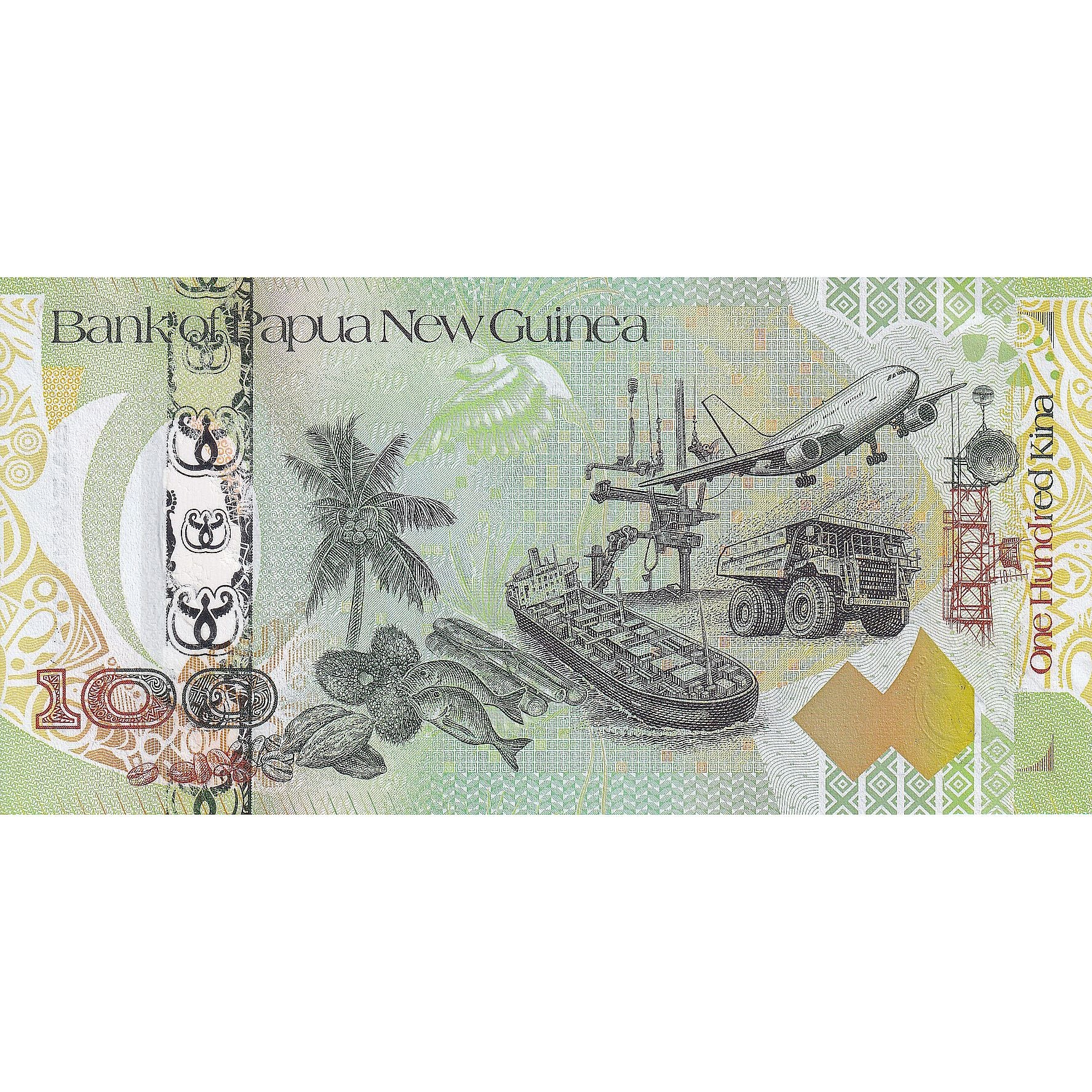 Papouasie-Nouvelle-Guinée, 100 Kina, 2008, KM:37a, NEUF
