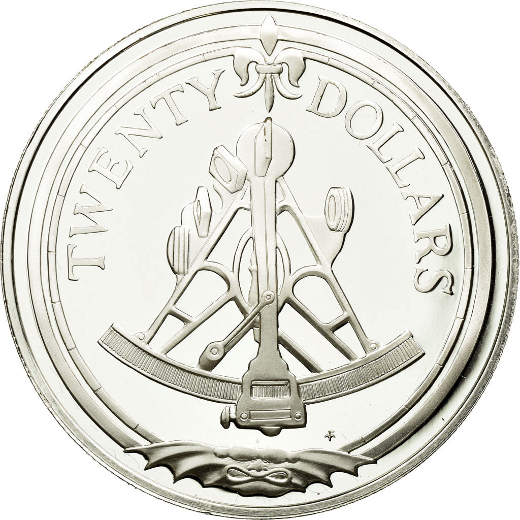 Coin, BRITISH VIRGIN ISLANDS, Elizabeth II, 20 Dollars, 1985, Franklin Mint