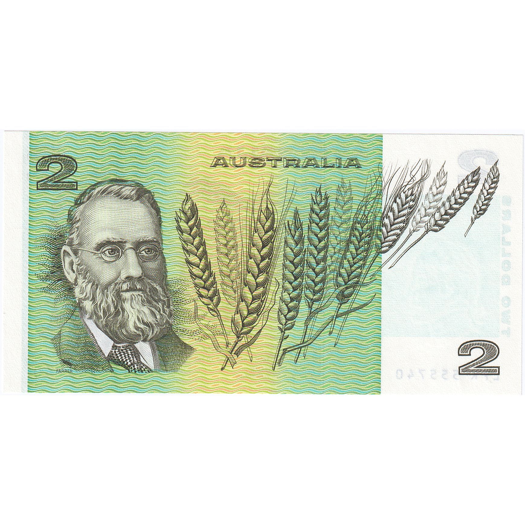 Australia, 2 Dollars, KM:43e, FDS