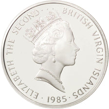 BRITISH VIRGIN ISLANDS, Elizabeth II, 20 Dollars, 1985, Franklin Mint, KM 53