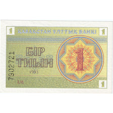 Kazakhstan, 1 Tyin, 1993, KM:1a, UNC(63)