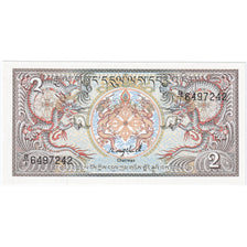 Bhutan, 2 Ngultrum, Undated (1986), KM:6, UNC(65-70)