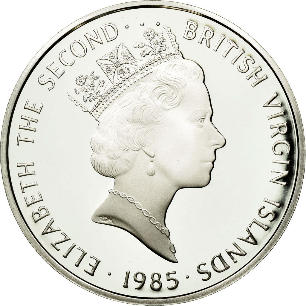 Coin, BRITISH VIRGIN ISLANDS, Elizabeth II, 20 Dollars, 1985, Franklin Mint