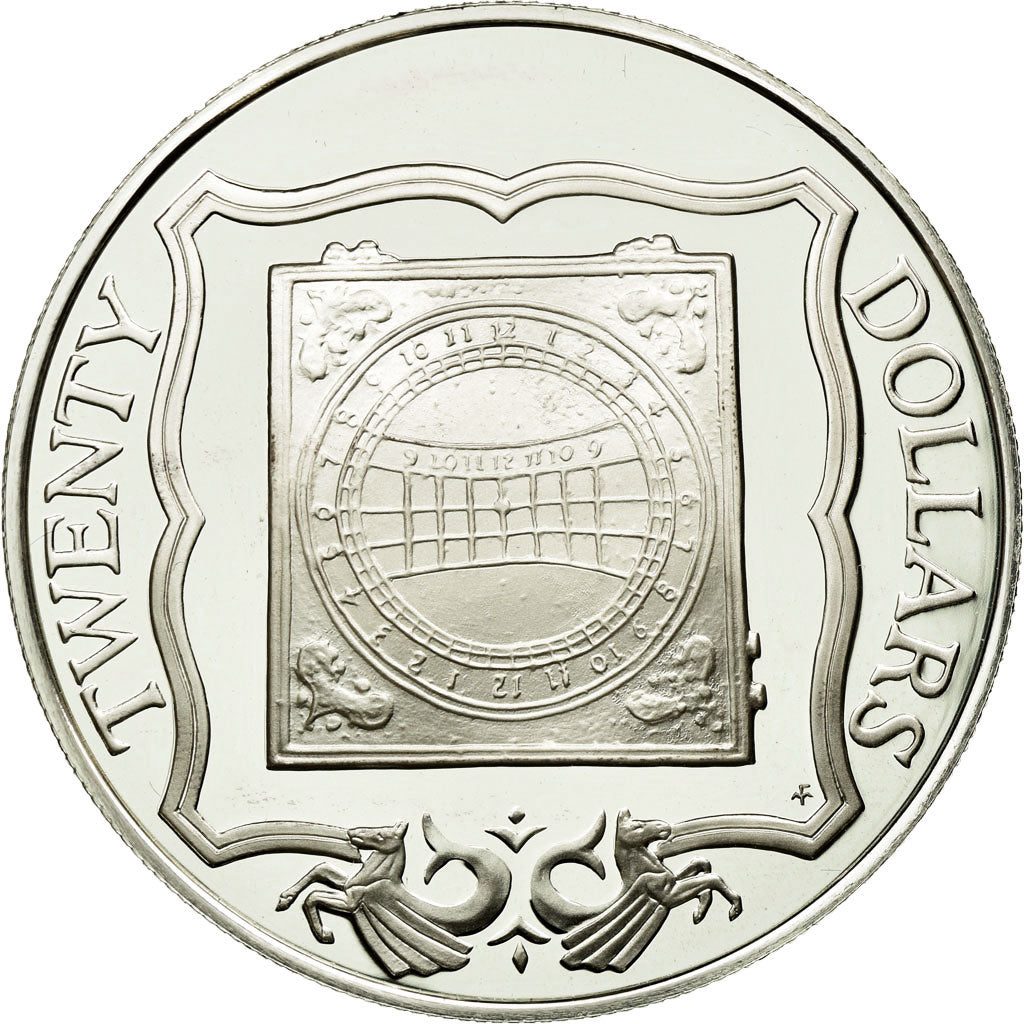 Coin, BRITISH VIRGIN ISLANDS, Elizabeth II, 20 Dollars, 1985, Franklin Mint