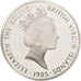 BRITISH VIRGIN ISLANDS, Elizabeth II, 20 Dollars, 1985, Franklin Mint, KM 59
