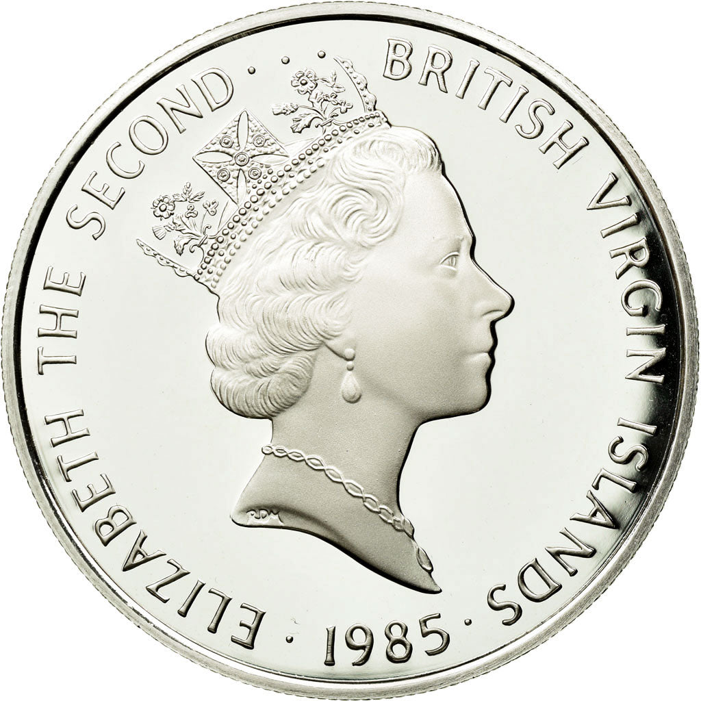 Coin, BRITISH VIRGIN ISLANDS, Elizabeth II, 20 Dollars, 1985, Franklin Mint