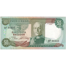 Angola, 50 Escudos, 1972-11-24, KM:100, AU(55-58)