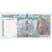 West African States, 5000 Francs, KM:713Kb, AU(50-53)
