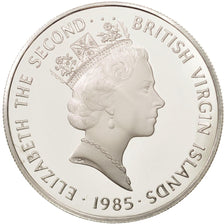 BRITISH VIRGIN ISLANDS, Elizabeth II, 20 Dollars, 1985, Franklin Mint, KM 61