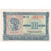 Greece, 10 Drachmai, 1940, 1940-04-06, KM:314, UNC(63)