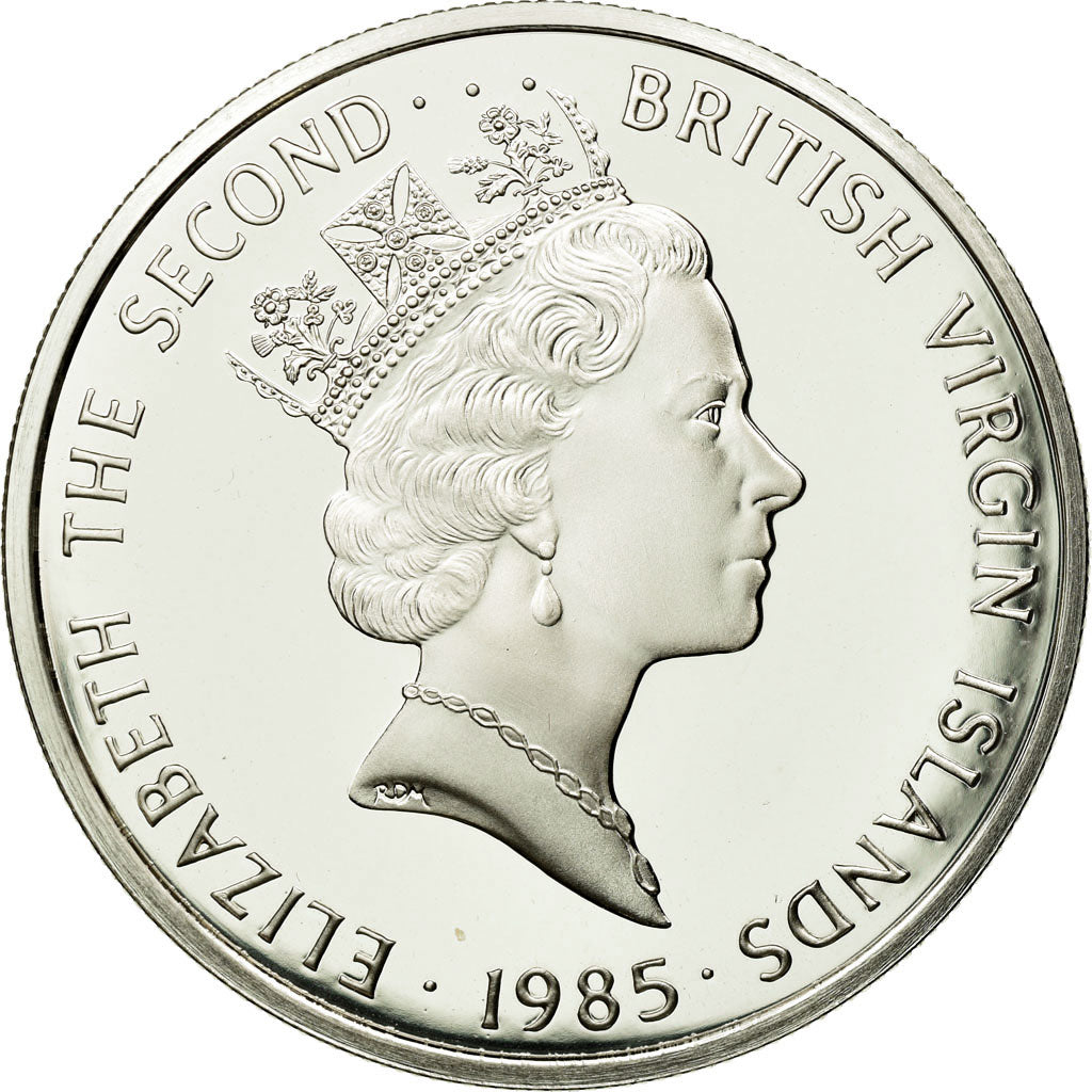 Coin, BRITISH VIRGIN ISLANDS, Elizabeth II, 20 Dollars, 1985, Franklin Mint