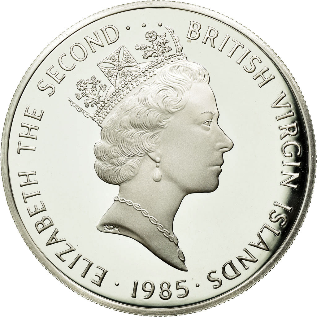 Coin, BRITISH VIRGIN ISLANDS, Elizabeth II, 20 Dollars, 1985, Franklin Mint