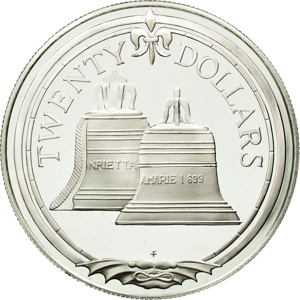 Coin, BRITISH VIRGIN ISLANDS, Elizabeth II, 20 Dollars, 1985, Franklin Mint