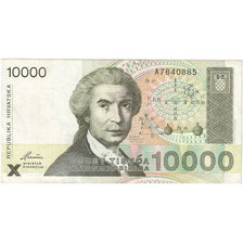 Croatia, 10,000 Dinara, 1992, 1992-01-15, KM:25a, EF(40-45)