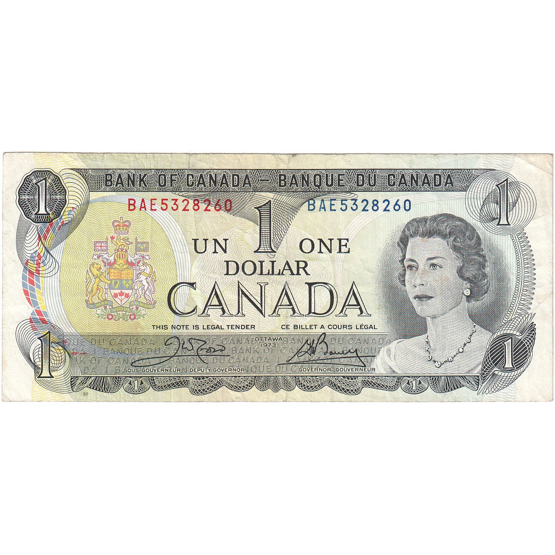 Canada, 1 Dollar, 1973, KM:85a, MB