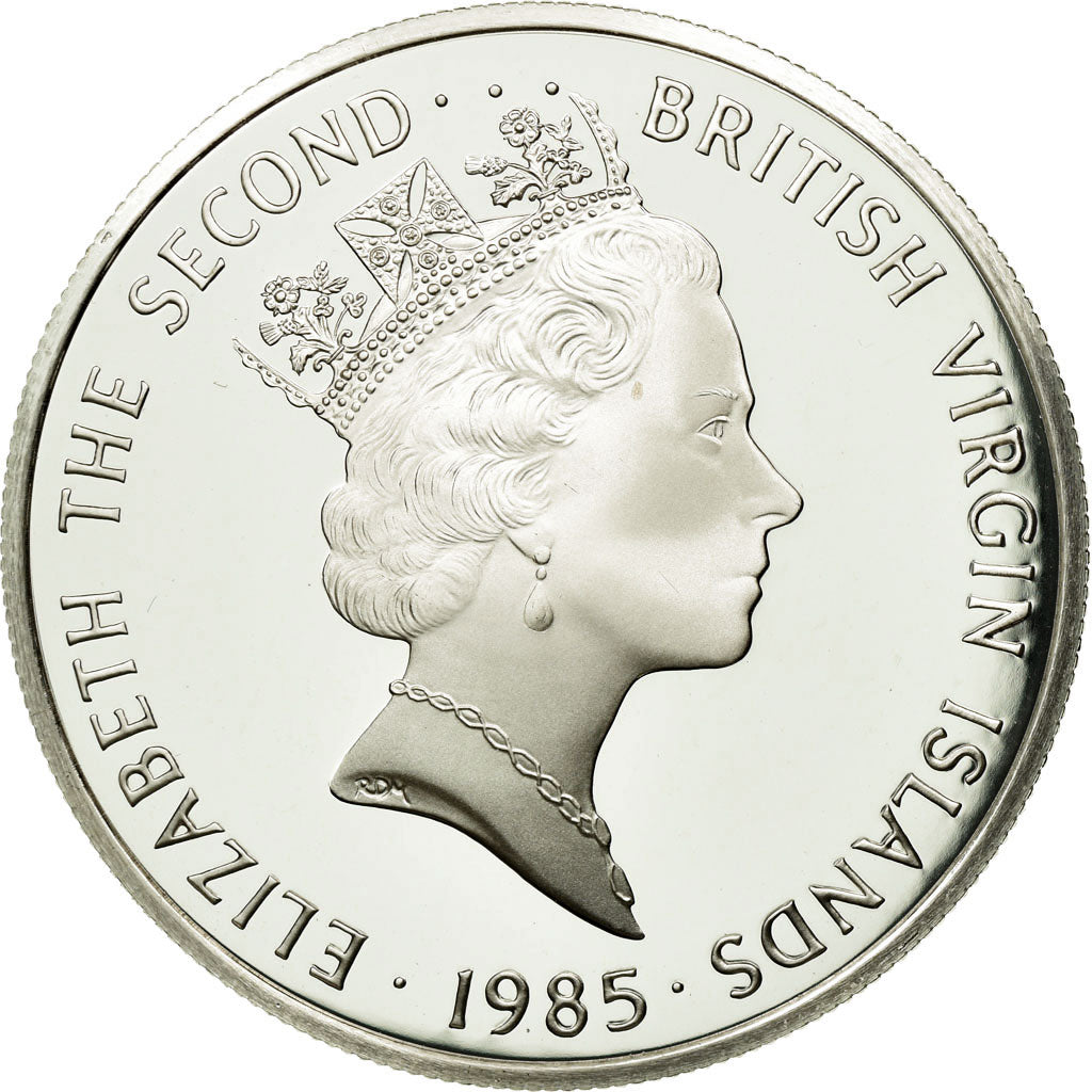 Coin, BRITISH VIRGIN ISLANDS, Elizabeth II, 20 Dollars, 1985, Franklin Mint
