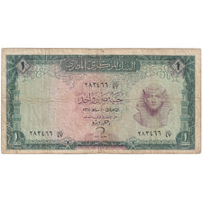 Egypt, 1 Pound, Undated (1961-1967), KM:37a, VG(8-10)