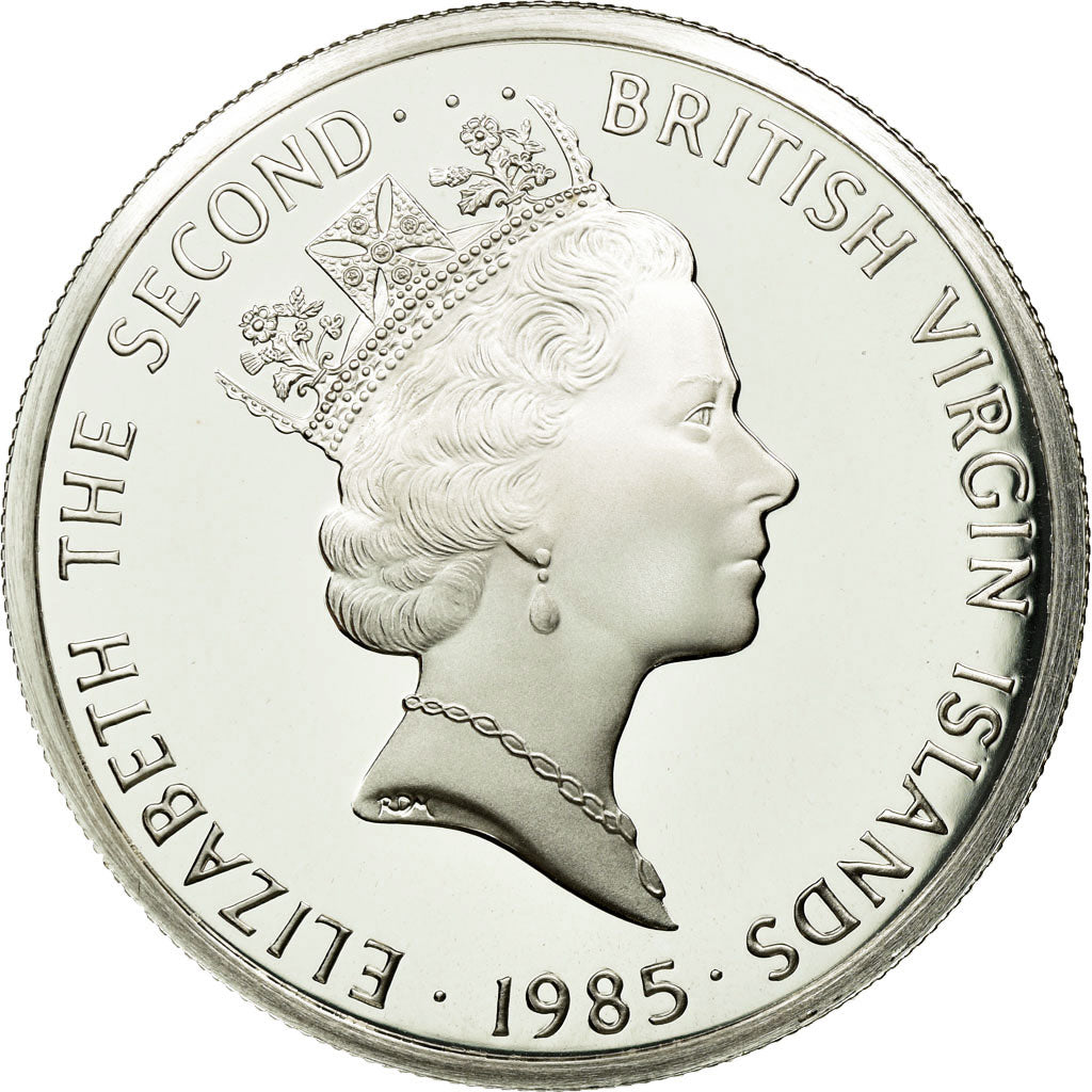 Coin, BRITISH VIRGIN ISLANDS, Elizabeth II, 20 Dollars, 1985, Franklin Mint