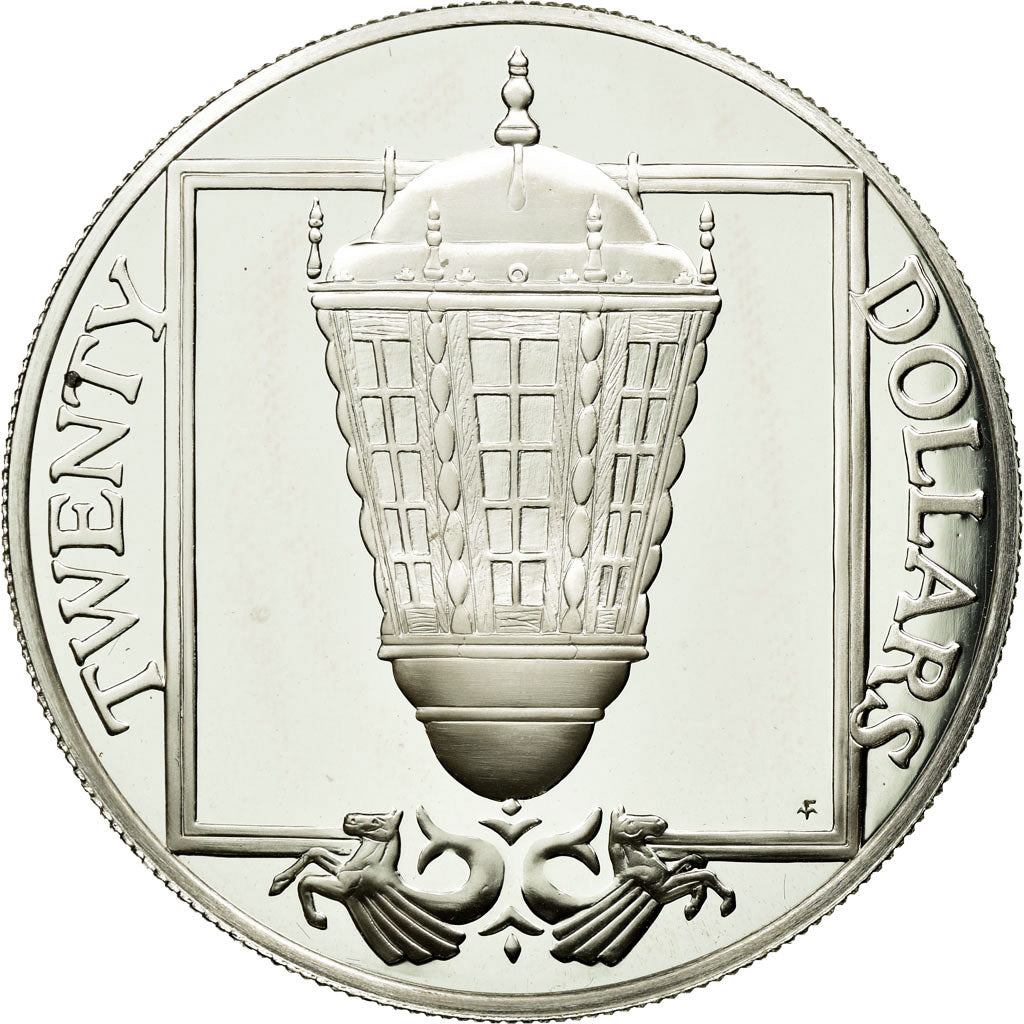 Coin, BRITISH VIRGIN ISLANDS, Elizabeth II, 20 Dollars, 1985, Franklin Mint
