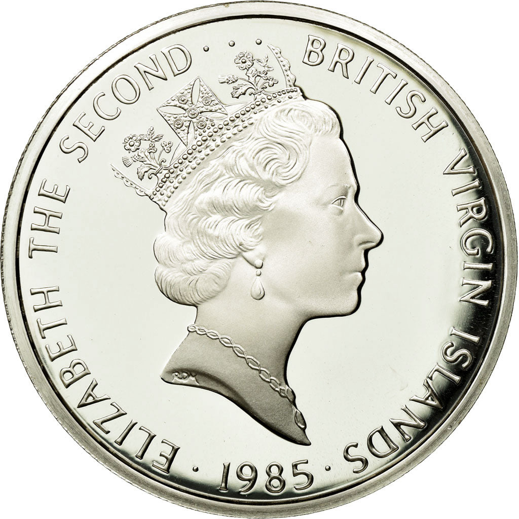 Coin, BRITISH VIRGIN ISLANDS, Elizabeth II, 20 Dollars, 1985, Franklin Mint