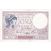 Frankrijk, 5 Francs, Violet, 1939, C.62282, SUP, Fayette:04.08, KM:83