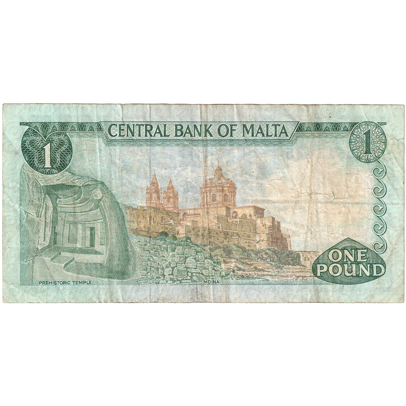 Malta, 1 Lira, 1967, KM:31a, VF(20-25)