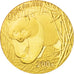 CHINA, PEOPLE'S REPUBLIC, 200 Yuan, 2002, MS(65-70), Gold, KM:1459