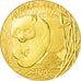 CHINA, PEOPLE'S REPUBLIC, 100 Yüan, 2001, MS(65-70), Gold, KM:1368