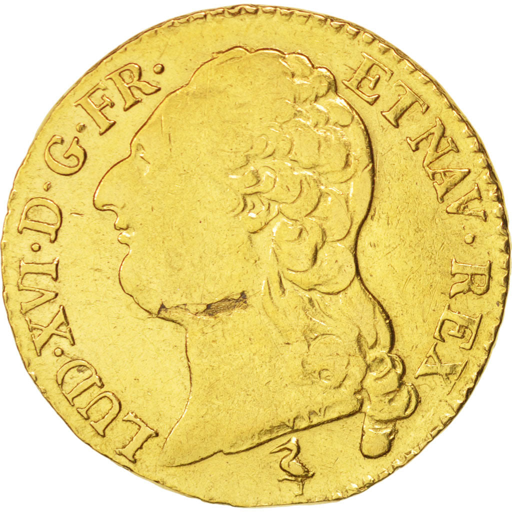 France, Louis XVI, Louis d'or à la tête nue, 1786, Paris, KM 591.1