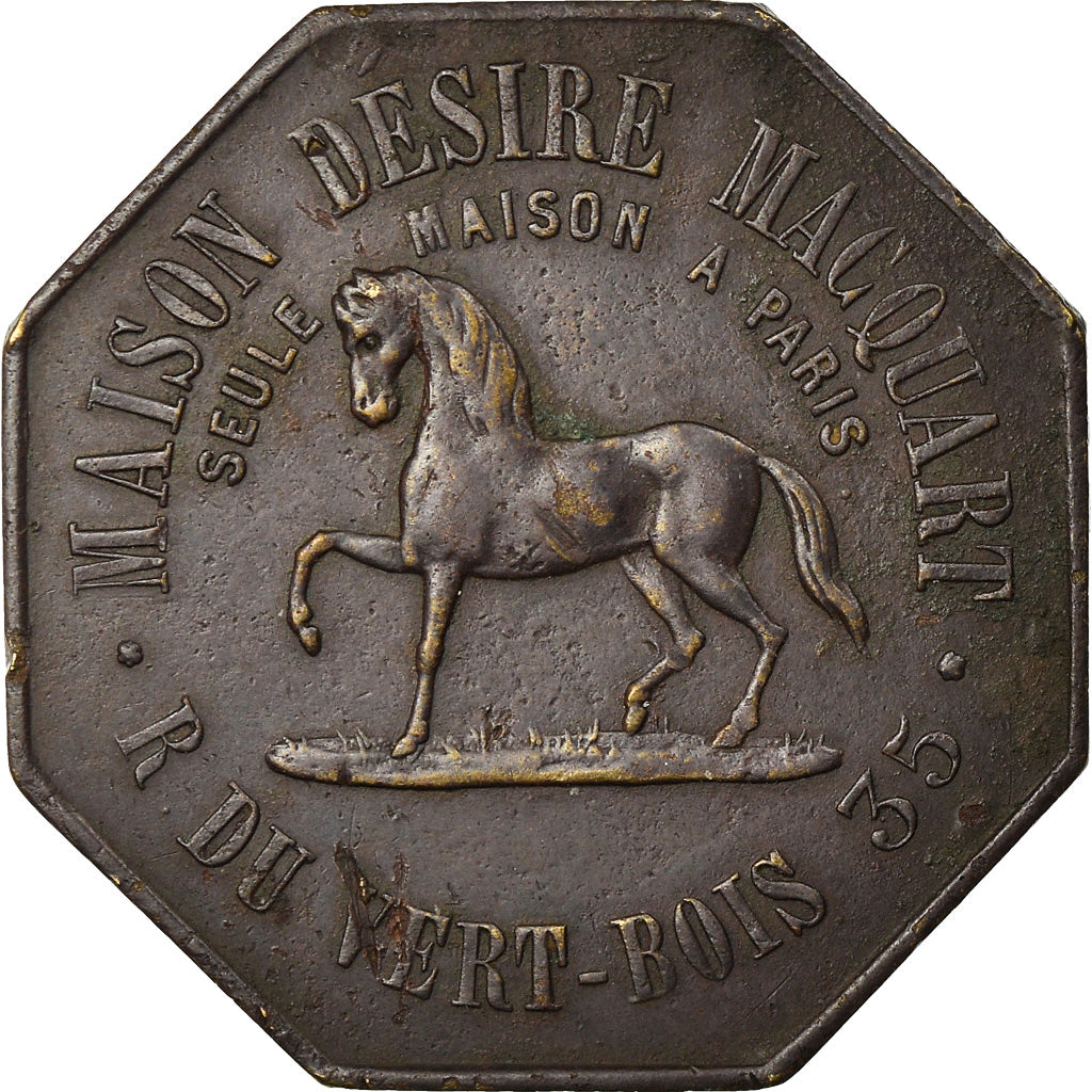 France, Token, Publicitaire, Maison Macquart, Equarisseur à Paris, AU(50-53)