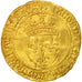 Monnaie, France, Charles VIII, Ecu d'or, Bordeaux, TB+, Or, Duplessy:575A