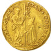 ITALIAN STATES, VENICE, Giovanni Corner II, Zecchino, Venice, VF(30-35), KM 481