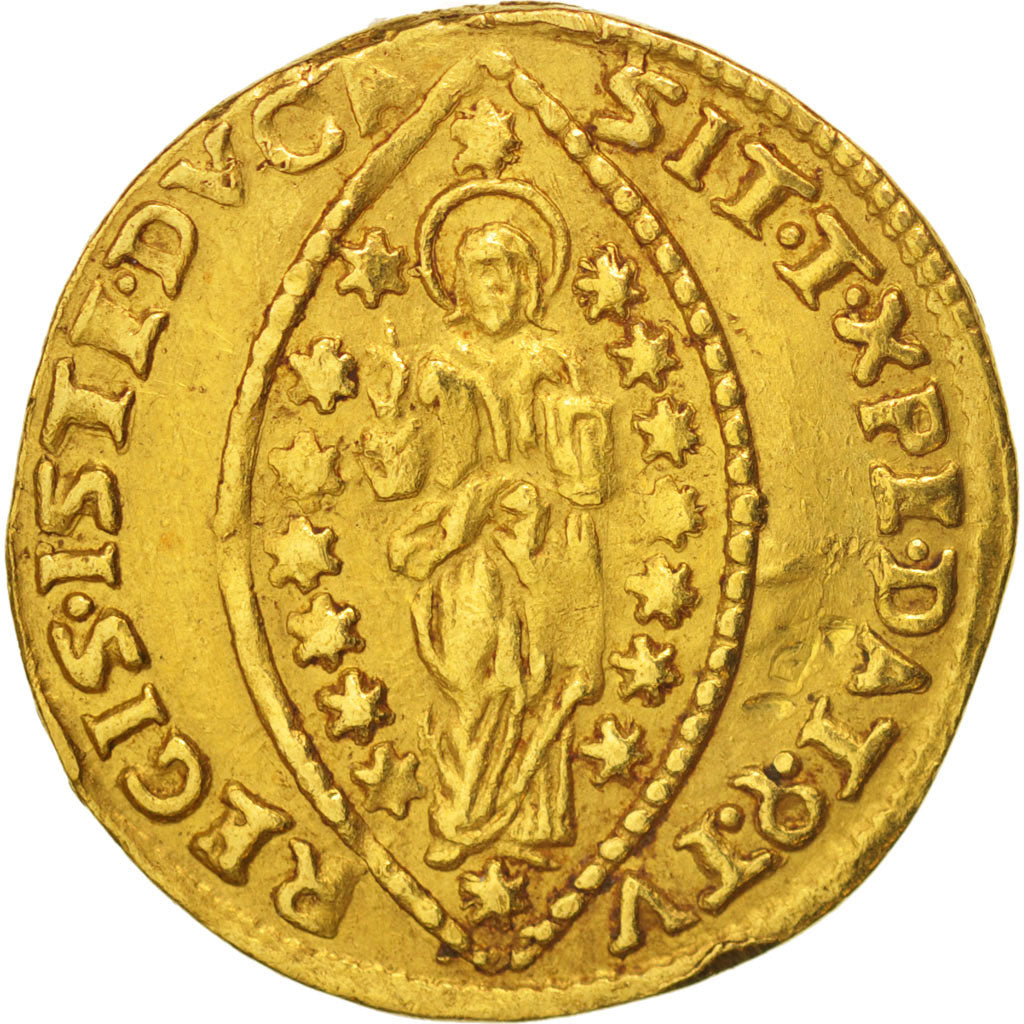 ITALIAN STATES, VENICE, Giovanni Corner II, Zecchino, Venice, VF(30-35), KM 481