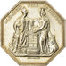França, Token, Banque de France, An VIII, Dumarest, MS(63), Prata