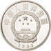 Coin, CHINA, PEOPLE'S REPUBLIC, 5 Yüan, 1993, MS(65-70), Silver, KM:532