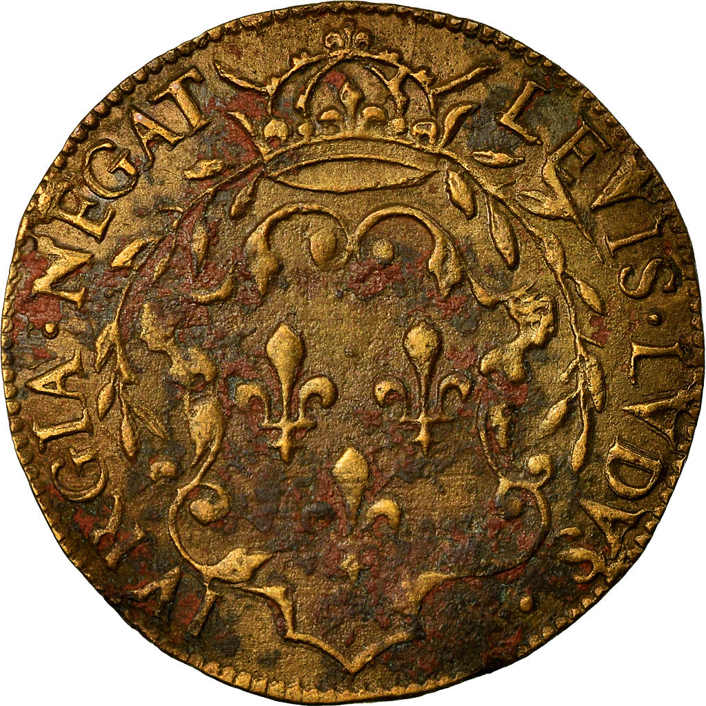 France, Token, Henri II, History, VF(30-35), Brass
