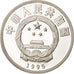 Münze, CHINA, PEOPLE'S REPUBLIC, 5 Yüan, 1995, STGL, Silber, KM:867