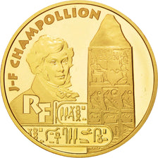 France, 50 Francs, 1998, MS(65-70), Gold, KM:1208, Gadoury:C219