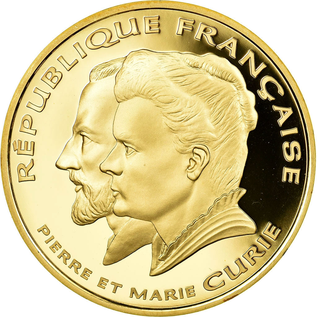 Munten, Frankrijk, 500 Francs, 1997, Paris, FDC, Goud, KM:1199, Gadoury:C182