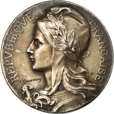 France, Medal, Ville de Graville Sainte Honorine, Rasumny, AU(50-53), Silvered