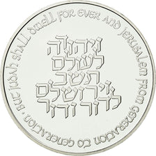 Moneda, Israel, New Sheqel, 1996, Stuttgart, FDC, Plata, KM:284