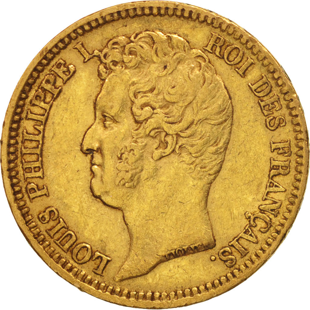 France, Louis-Philippe, 20 Francs, 1831, Paris, TTB, Or, KM:739.1, Gadoury:1030