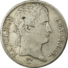 Moneta, Francia, Napoléon I, 5 Francs, 1813, Rouen, BB, Argento, KM:694.2