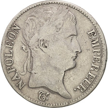 Moneta, Francia, Napoléon I, 5 Francs, 1811, Bordeaux, MB+, Argento, KM:694.8